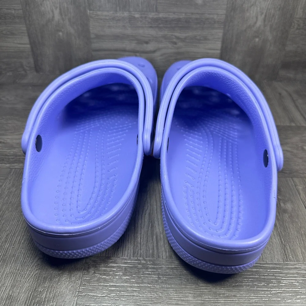 Crocs Baya Clog Mens 11 Purple Moon Jelly Slip On Comfort NEW